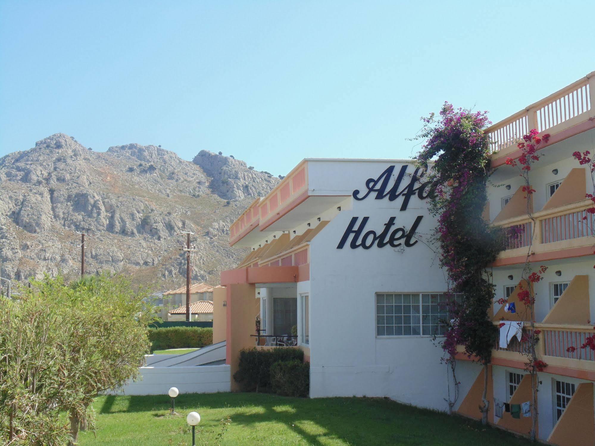 Alfa Hotel Kolymbia Eksteriør billede