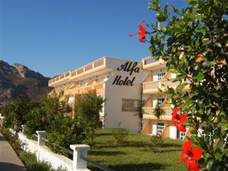 Alfa Hotel Kolymbia Eksteriør billede